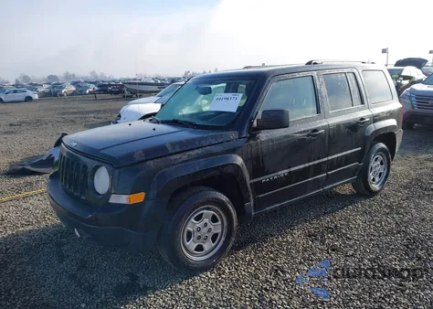 2016 Jeep Patriot Sport from USA, damaged, VIN 1C4NJPBA8GD514179